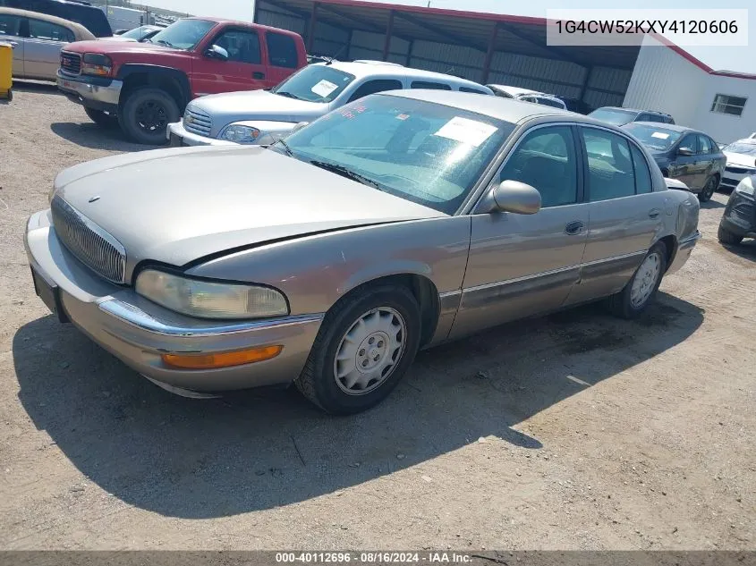 2000 Buick Park Avenue VIN: 1G4CW52KXY4120606 Lot: 40112696