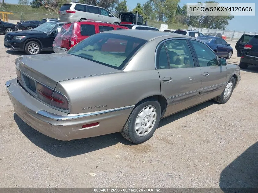 1G4CW52KXY4120606 2000 Buick Park Avenue