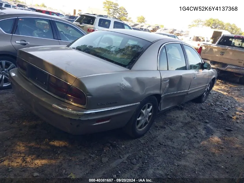 2000 Buick Park Avenue VIN: 1G4CW52K6Y4137368 Lot: 40381657