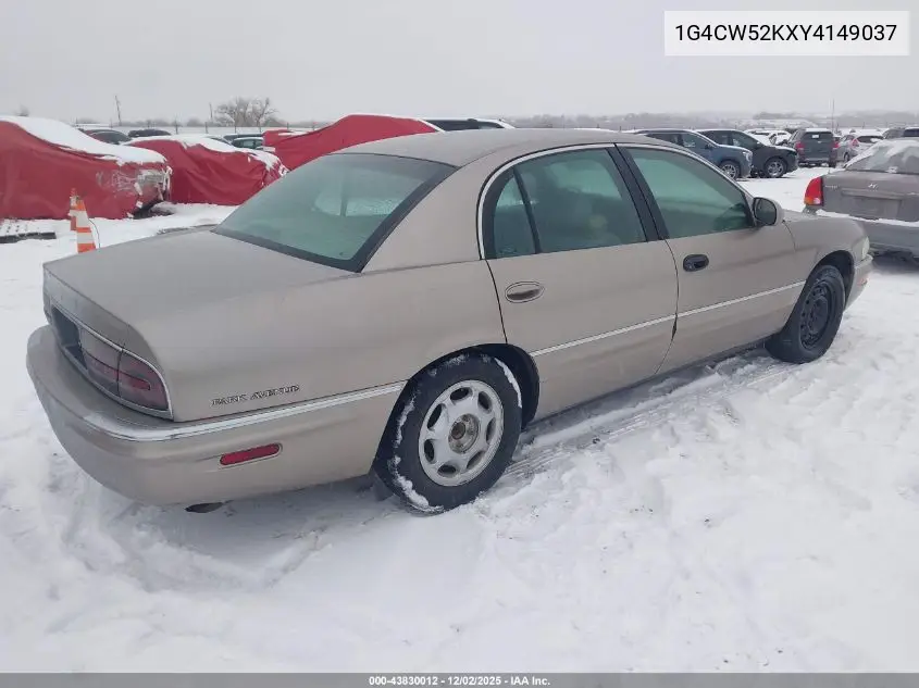 1G4CW52KXY4149037 2000 Buick Park Avenue