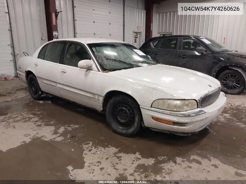 1G4CW54K7Y4260626 2000 Buick Park Avenue