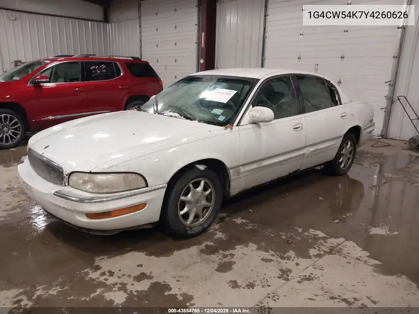 1G4CW54K7Y4260626 2000 Buick Park Avenue