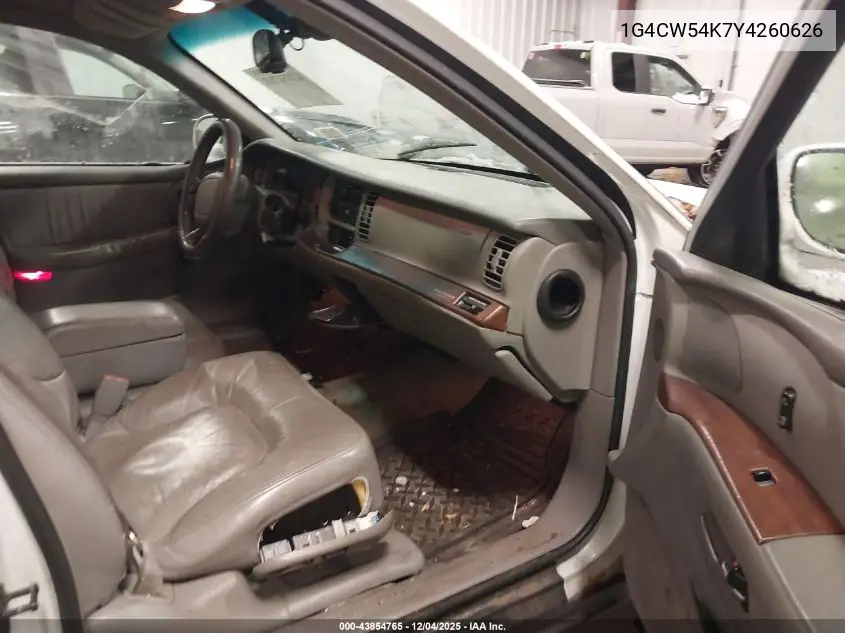1G4CW54K7Y4260626 2000 Buick Park Avenue