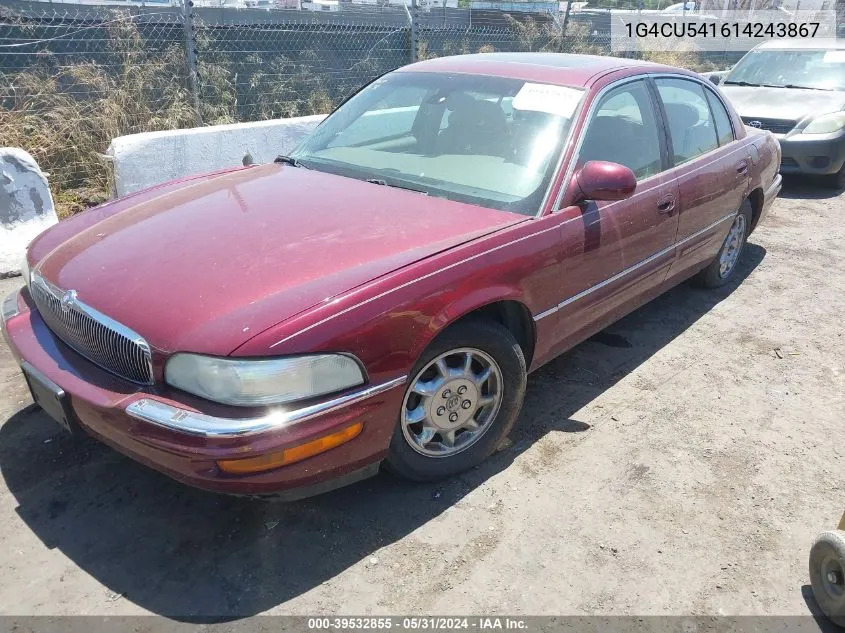 1G4CU541614243867 2001 Buick Park Avenue Ultra