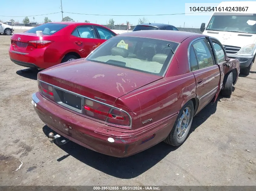 2001 Buick Park Avenue Ultra VIN: 1G4CU541614243867 Lot: 39532855