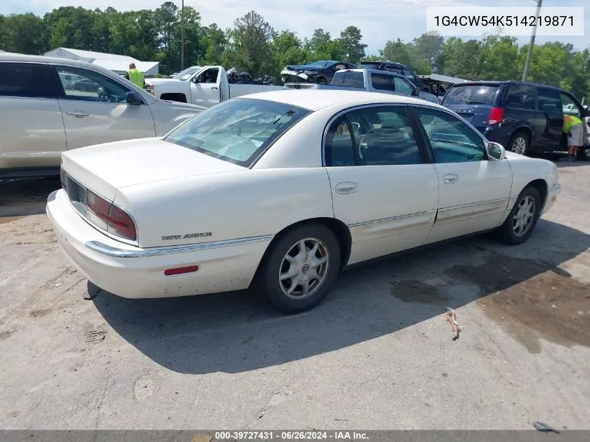 1G4CW54K514219871 2001 Buick Park Avenue