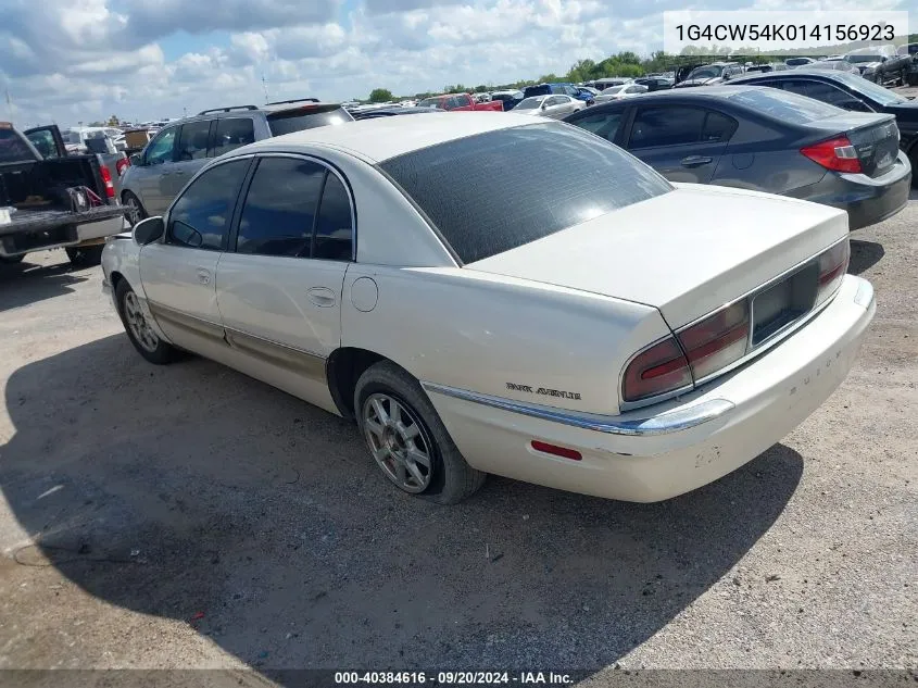 2001 Buick Park Avenue VIN: 1G4CW54K014156923 Lot: 40384616