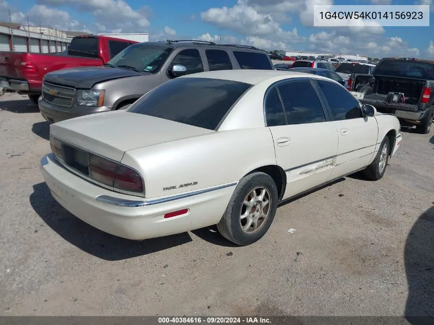 1G4CW54K014156923 2001 Buick Park Avenue