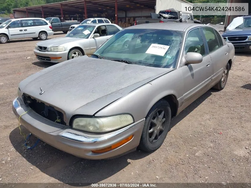 1G4CW54K424241586 2002 Buick Park Avenue