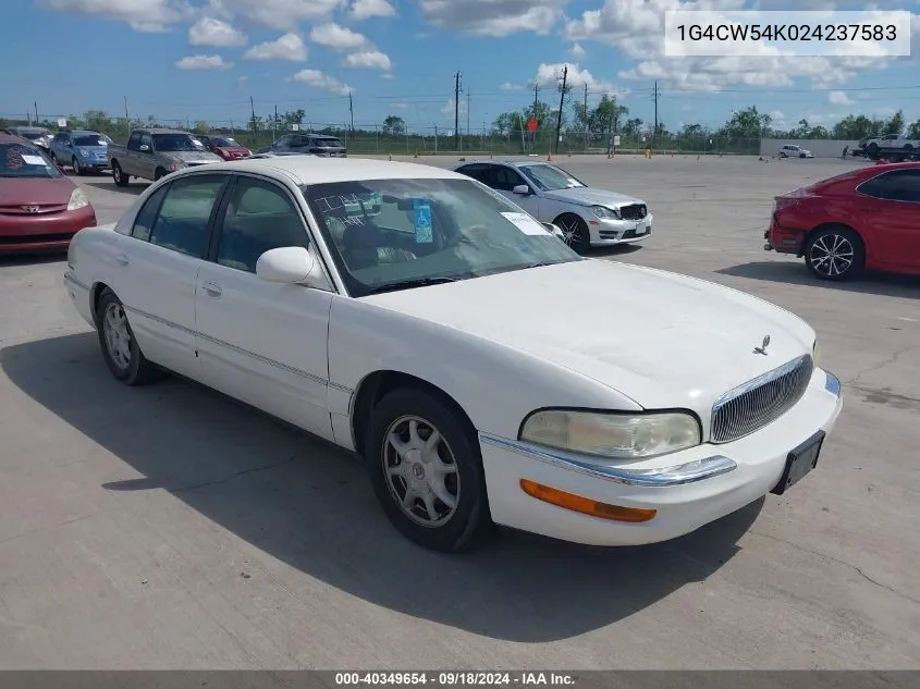 2002 Buick Park Avenue VIN: 1G4CW54K024237583 Lot: 40349654