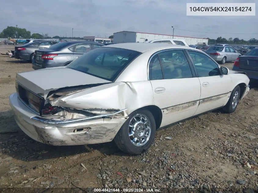 1G4CW54KX24154274 2002 Buick Park Avenue