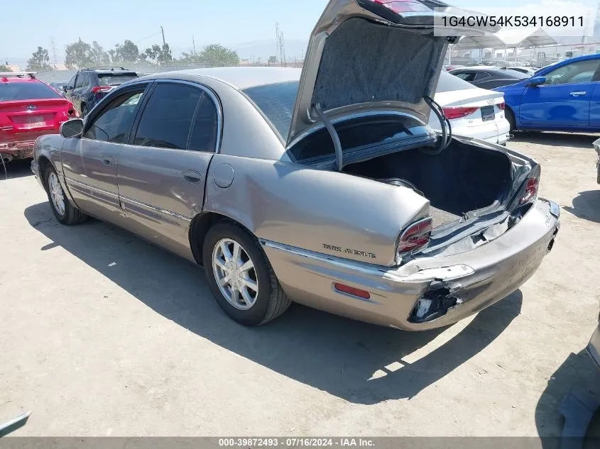 1G4CW54K534168911 2003 Buick Park Avenue