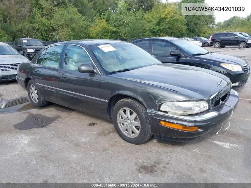 1G4CW54K434201039 2003 Buick Park Avenue