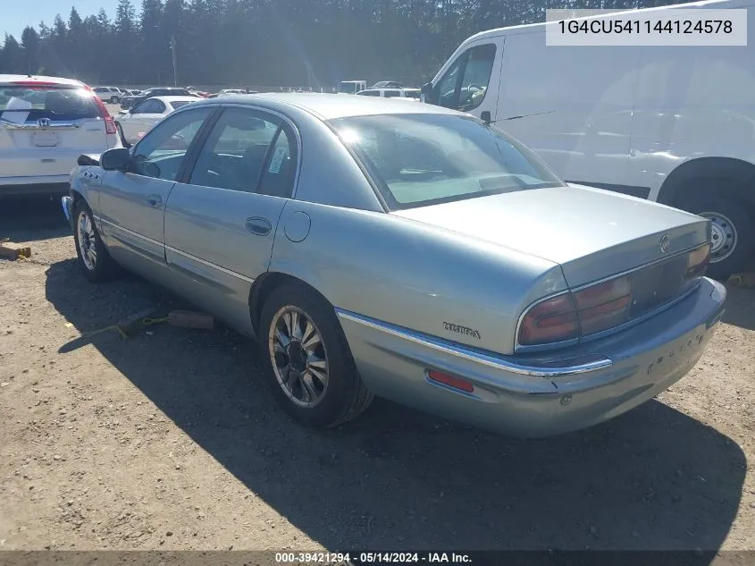 2004 Buick Park Avenue Ultra VIN: 1G4CU541144124578 Lot: 39421294