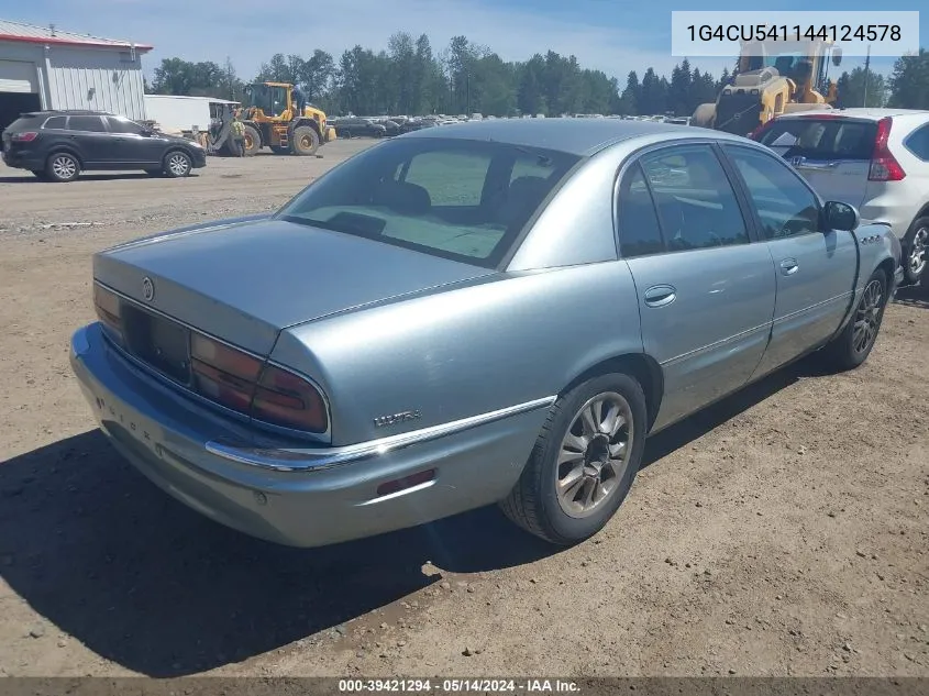 2004 Buick Park Avenue Ultra VIN: 1G4CU541144124578 Lot: 39421294