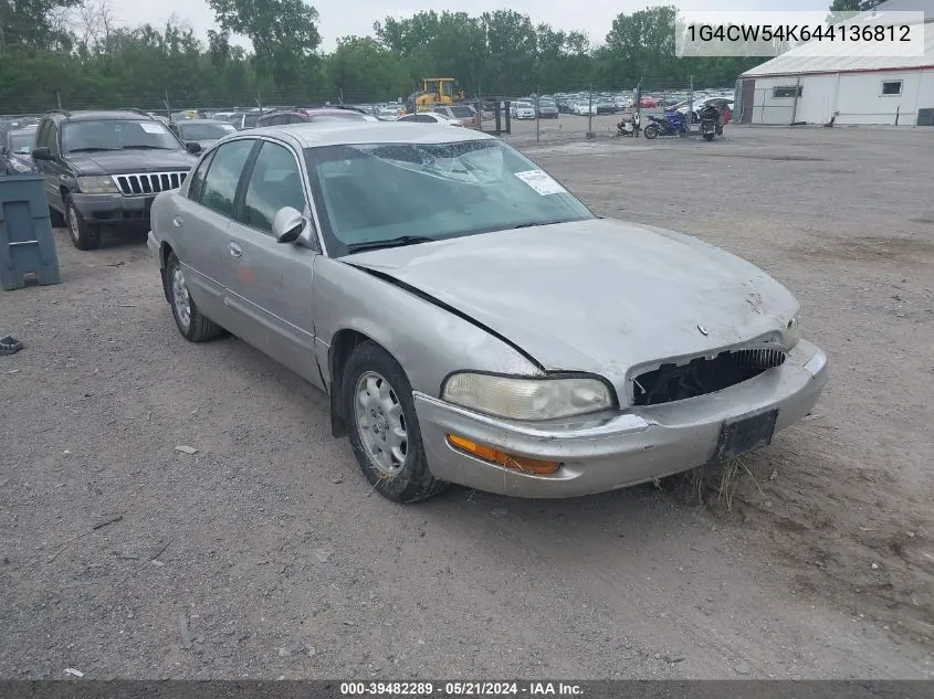 2004 Buick Park Avenue VIN: 1G4CW54K644136812 Lot: 39482289