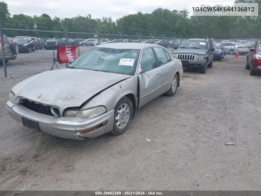 1G4CW54K644136812 2004 Buick Park Avenue