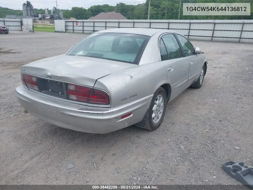 2004 Buick Park Avenue VIN: 1G4CW54K644136812 Lot: 39482289