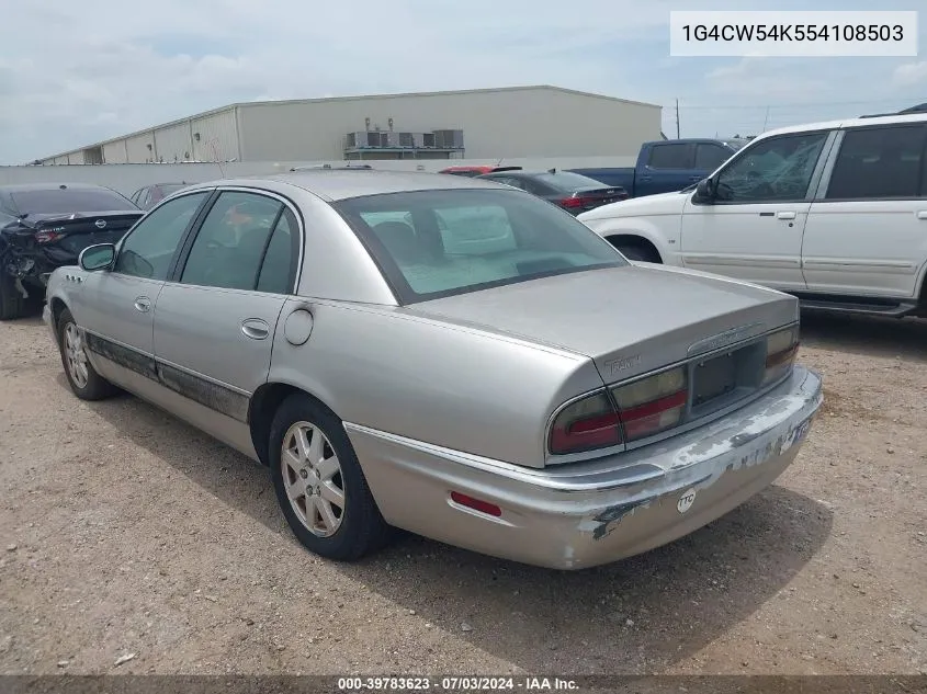 2005 Buick Park Avenue VIN: 1G4CW54K554108503 Lot: 39783623