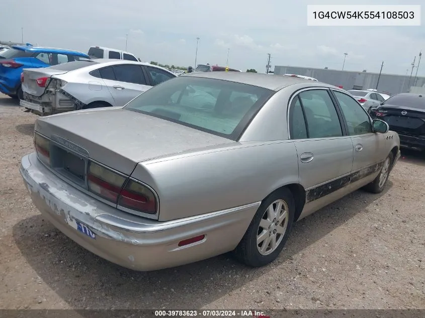 2005 Buick Park Avenue VIN: 1G4CW54K554108503 Lot: 39783623