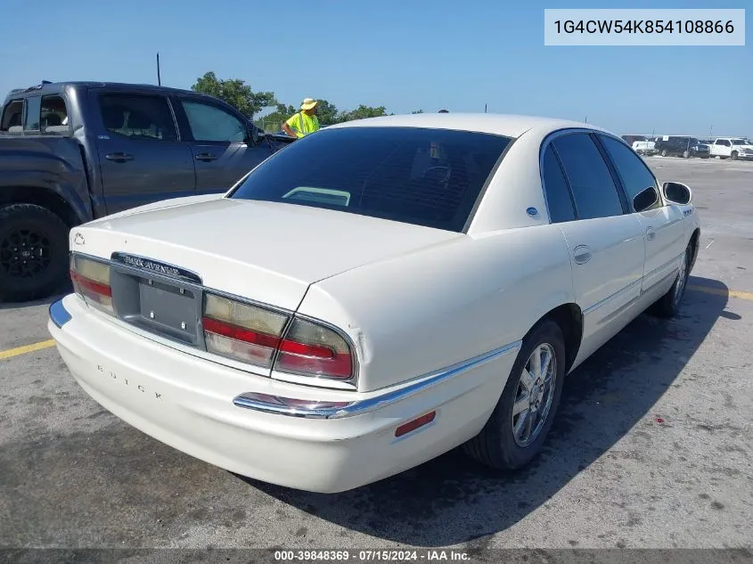 2005 Buick Park Avenue VIN: 1G4CW54K854108866 Lot: 39848369