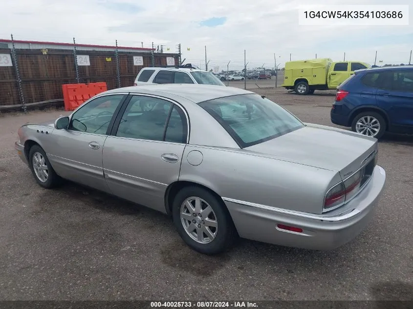 2005 Buick Park Avenue VIN: 1G4CW54K354103686 Lot: 40025733