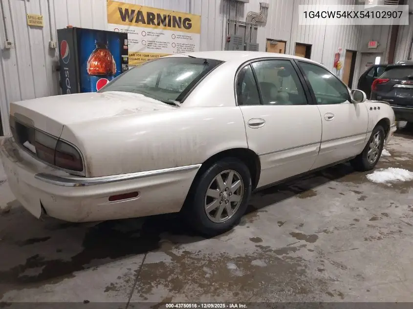 1G4CW54KX54102907 2005 Buick Park Avenue