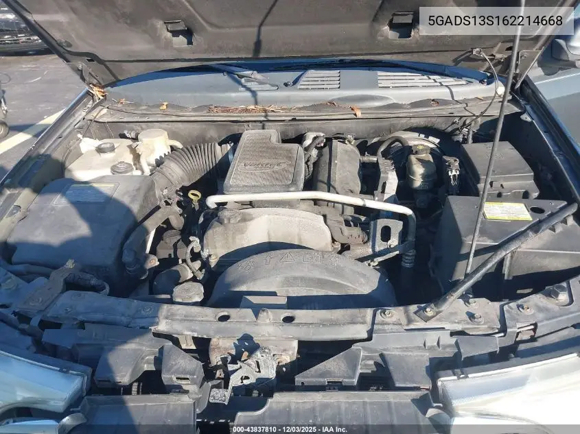 5GADS13S162214668 2006 Buick Rainier Cxl