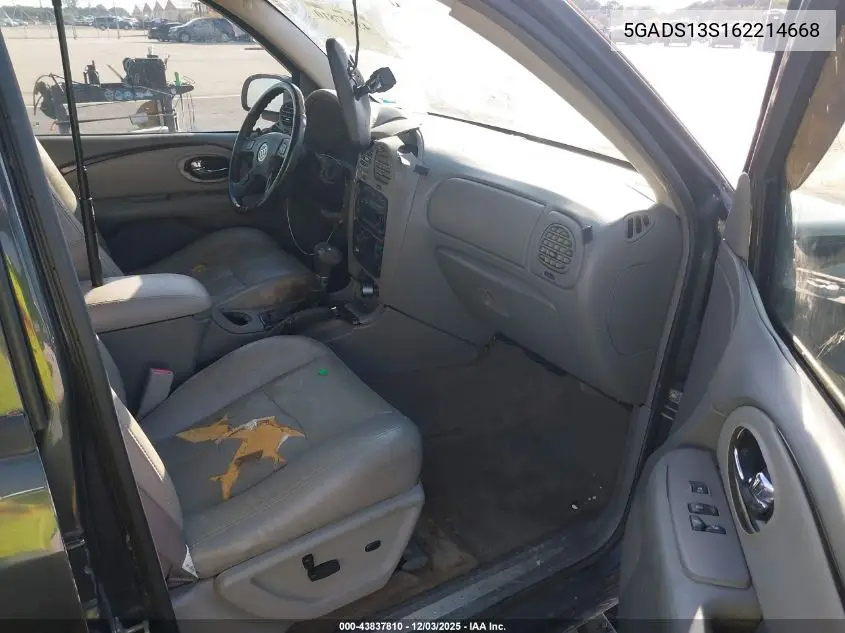5GADS13S162214668 2006 Buick Rainier Cxl