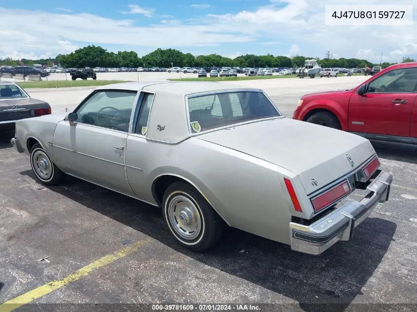 4J47U8G159727 1978 Buick Regal