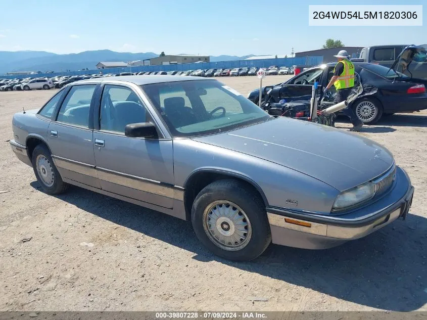 1991 Buick Regal Limited VIN: 2G4WD54L5M1820306 Lot: 39807228