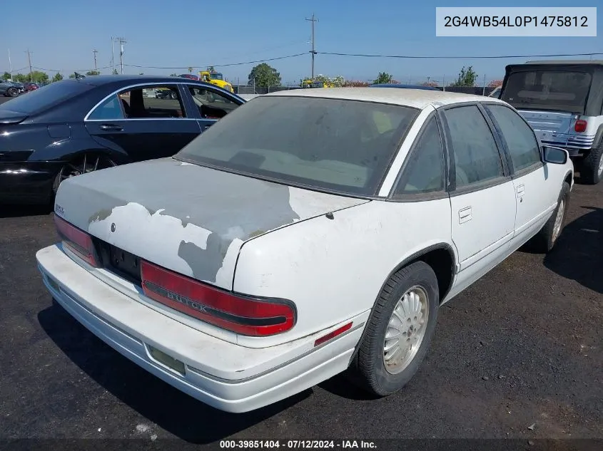 2G4WB54L0P1475812 1993 Buick Regal Custom