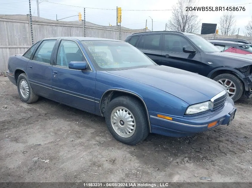 1994 Buick Regal Custom VIN: 2G4WB55L8R1458676 Lot: 11983231