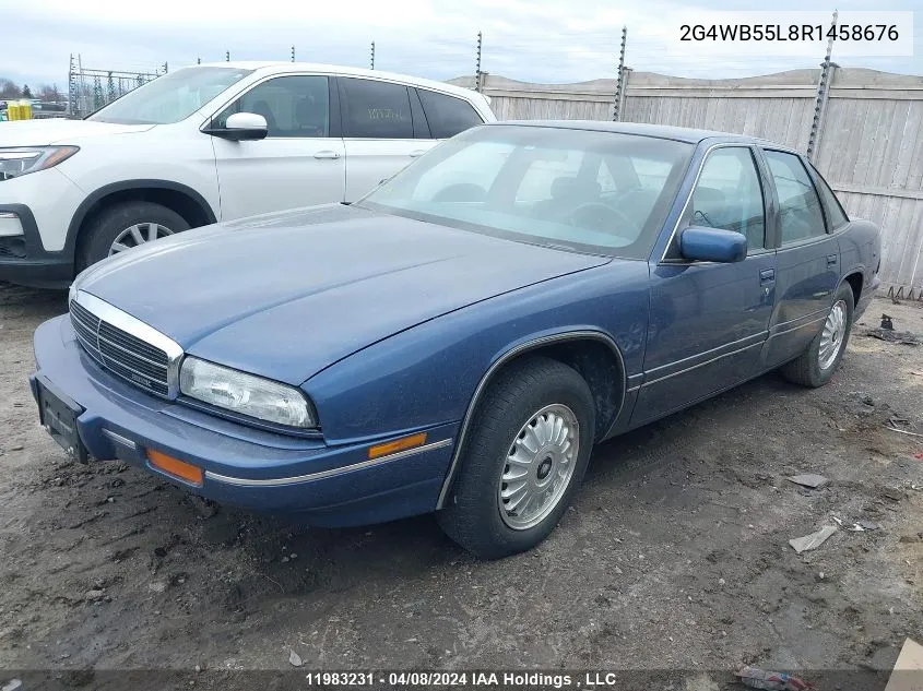 1994 Buick Regal Custom VIN: 2G4WB55L8R1458676 Lot: 11983231