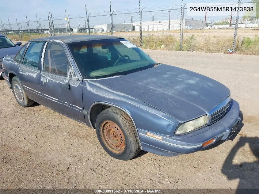 1994 Buick Regal Custom VIN: 2G4WB55M5R1473838 Lot: 39891562