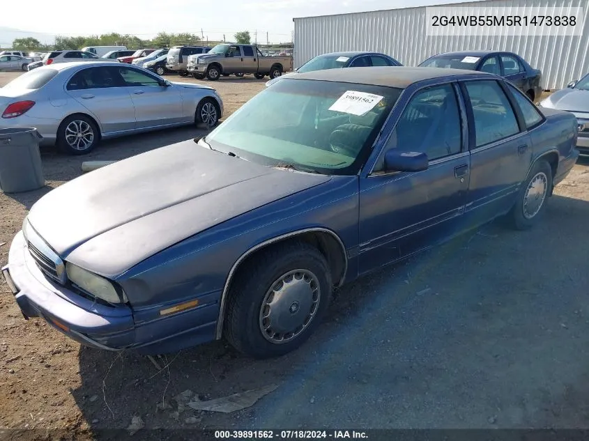 1994 Buick Regal Custom VIN: 2G4WB55M5R1473838 Lot: 39891562