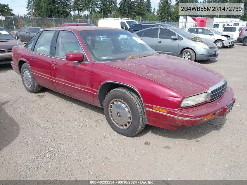 1994 Buick Regal Custom VIN: 2G4WB55M2R1472730 Lot: 40293294