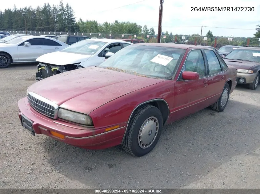 1994 Buick Regal Custom VIN: 2G4WB55M2R1472730 Lot: 40293294