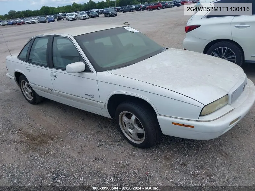 1996 Buick Regal Custom VIN: 2G4WB52M1T1430416 Lot: 39963504