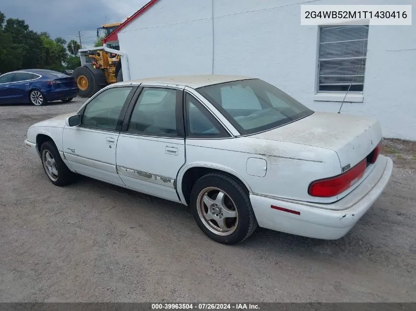 1996 Buick Regal Custom VIN: 2G4WB52M1T1430416 Lot: 39963504