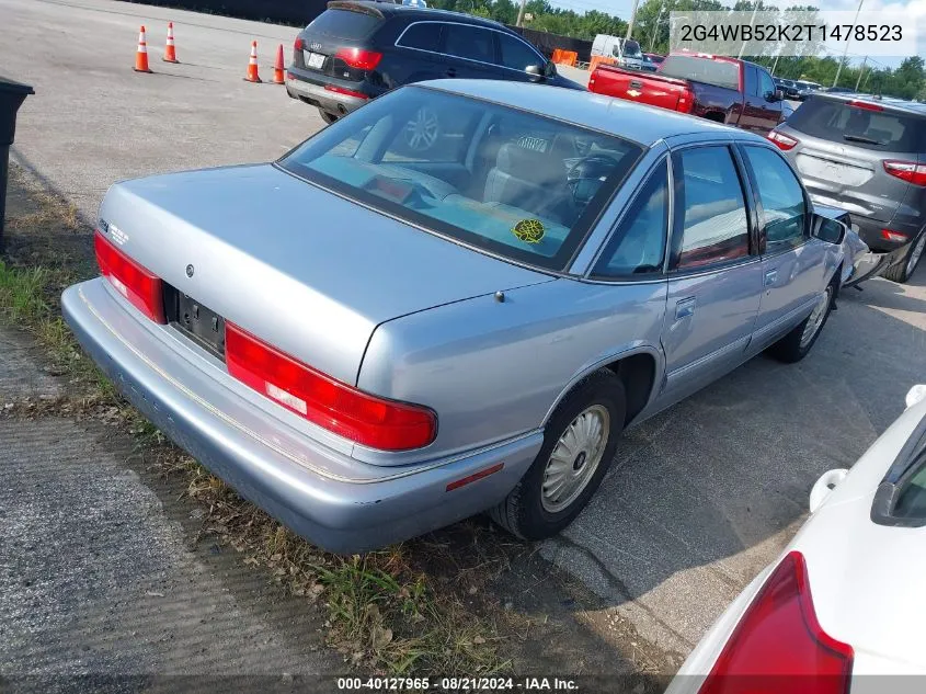 2G4WB52K2T1478523 1996 Buick Regal Custom