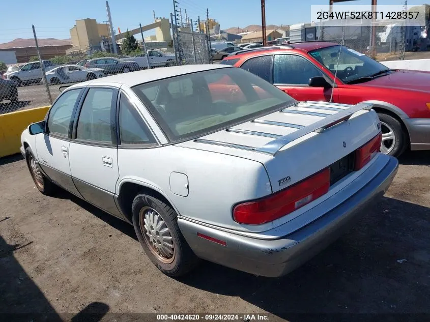 1996 Buick Regal Gran Sport VIN: 2G4WF52K8T1428357 Lot: 40424620