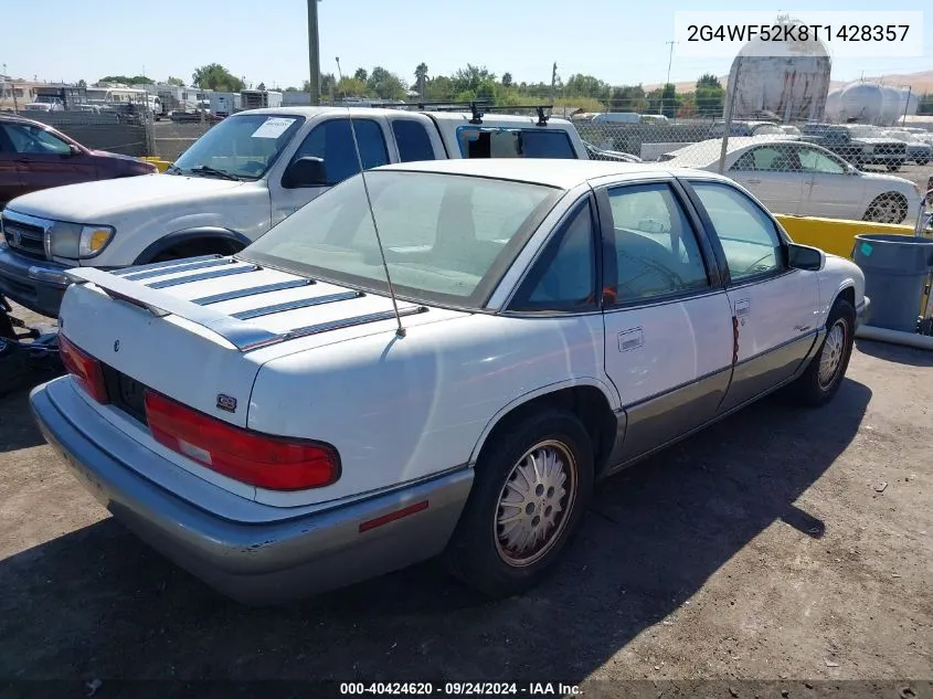 1996 Buick Regal Gran Sport VIN: 2G4WF52K8T1428357 Lot: 40424620