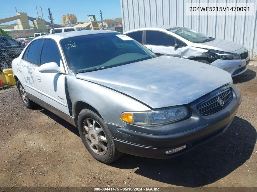 1997 Buick Regal Gs VIN: 2G4WF5215V1470091 Lot: 39441475