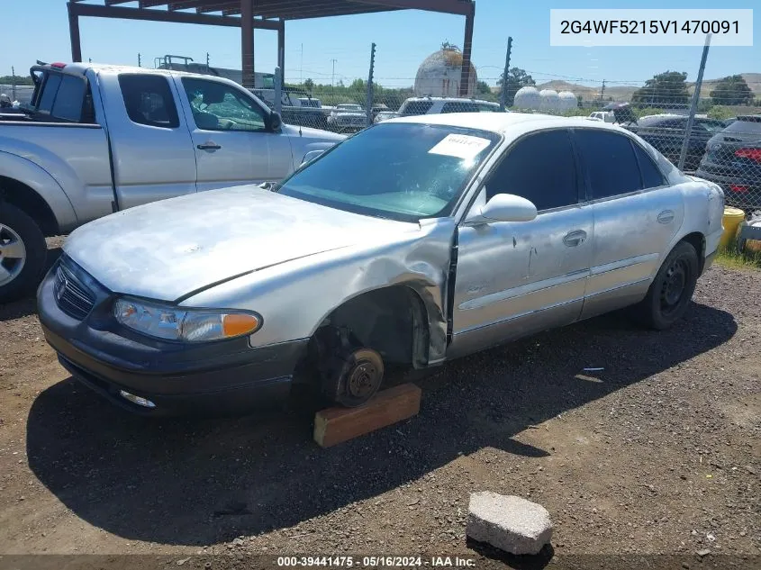 1997 Buick Regal Gs VIN: 2G4WF5215V1470091 Lot: 39441475