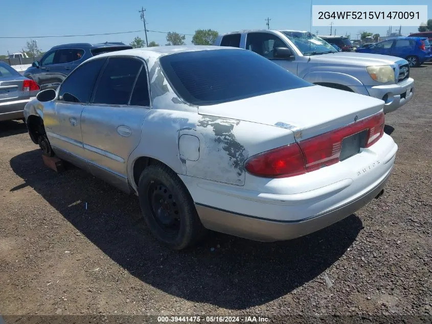 1997 Buick Regal Gs VIN: 2G4WF5215V1470091 Lot: 39441475