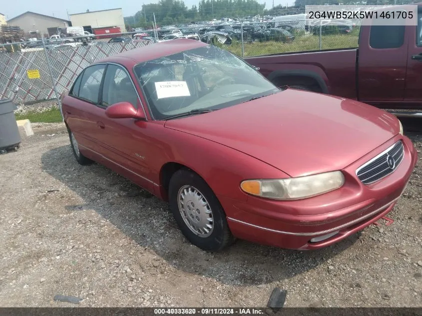 1998 Buick Regal Ls VIN: 2G4WB52K5W1461705 Lot: 40333620