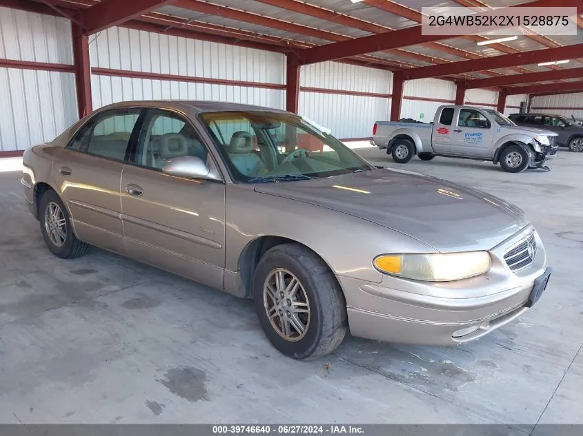 1999 Buick Regal Ls VIN: 2G4WB52K2X1528875 Lot: 39746640