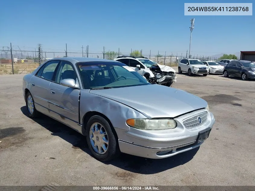 2001 Buick Regal Ls VIN: 2G4WB55K411238768 Lot: 39666856