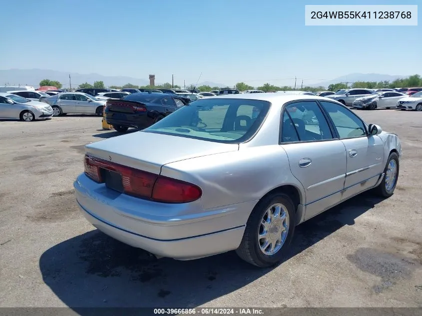 2001 Buick Regal Ls VIN: 2G4WB55K411238768 Lot: 39666856